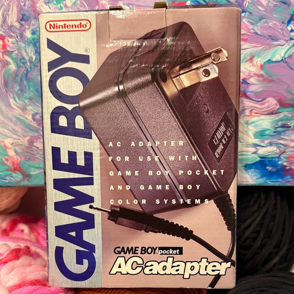 Nintendo Game Boy Pocket AC Adapter - Black